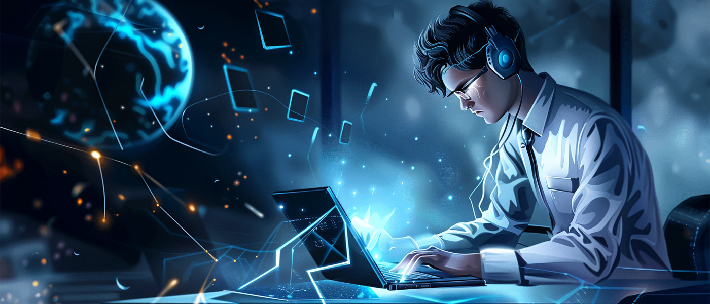 student using ai to prepare for exams